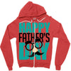 happy father&rsquo;s day 3 Zipper Hoodie