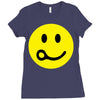 skydiving face Ladies Fitted T-Shirt