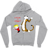 calvin hobbes Zipper Hoodie