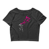 banksy psycho Crop Top