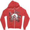 back to modern times Zipper Hoodie