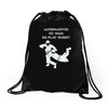 alternatives to war play rugby Drawstring Bags