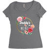 Daddy Is Mini Women's Triblend Scoop T-shirt