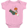 the falling italian Baby Bodysuit
