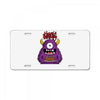 happy birthday monster License Plate