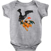 dragon duel collide Baby Bodysuit