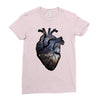 galaxy heart Ladies Fitted T-Shirt