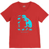 t rex diet V-Neck Tee