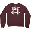 new beast dumbbell muscle Crewneck Sweatshirt