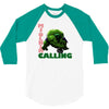 mjolnir calling 3/4 Sleeve Shirt