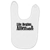 life begins after coffee Baby Bibs