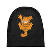garfield scratching, ideal gift or birthday present funny Baby Beanies