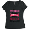 running mommy Women's Triblend Scoop T-shirt