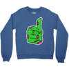 zombie okay Crewneck Sweatshirt