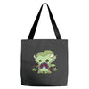 zombie monster Tote Bags
