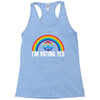I Am Voting Yes Racerback Tank