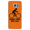 pump tires not gas earth friendly green living cool nerd geek shirt t Samsung Galaxy S7