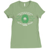 in my head i'm playing rugby Ladies Fitted T-Shirt
