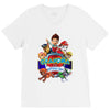 paw patrol birthday boy grandma V-Neck Tee