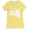 ted friday is highday Ladies Fitted T-Shirt