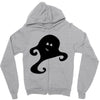 funny boo Zipper Hoodie