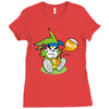 rufu  the green wolf Ladies Fitted T-Shirt