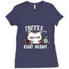 catffeine Ladies Fitted T-Shirt