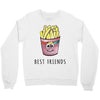 Burger and Fries Best Friends Crewneck Sweatshirt