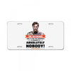 the notorıous i want to take this opportunity to apologize to absolut License Plate
