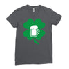 drink and irish Ladies Fitted T-Shirt