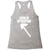 rock in opposition Racerback Tank