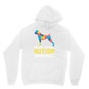 boxers support autism awareness Unisex Hoodie