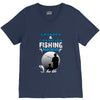 Grandpa And Grandson Fishing Partners For Life V-Neck Tee
