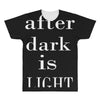 after dark is light All Over Men's T-shirt