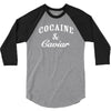 cocaine and caviar   mens hoodie cocain 3/4 Sleeve Shirt