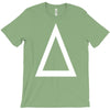 prism a triangle design graphic baseball jersey T-Shirt