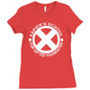 x men avengers marvel comics gift Ladies Fitted T-Shirt