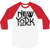 new york 2 3/4 Sleeve Shirt