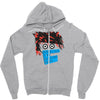 awsome design animation skin Zipper Hoodie