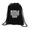 World Suicide Prevention Day Drawstring Bags