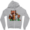 rocket around the Zipper Hoodie
