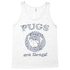 pugs not drugs Tank Top