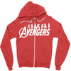 Avengers Silhouette Zipper Hoodie