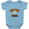 only loves her bed and her momma Baby Bodysuit