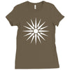 vergina sun Ladies Fitted T-Shirt