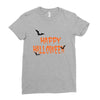 happy halloween . Ladies Fitted T-Shirt