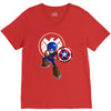 mega capt V-Neck Tee