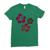 flowers Ladies Fitted T-Shirt
