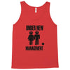 under new management stag night wedding mens Tank Top