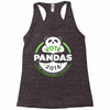 vote pandas Racerback Tank